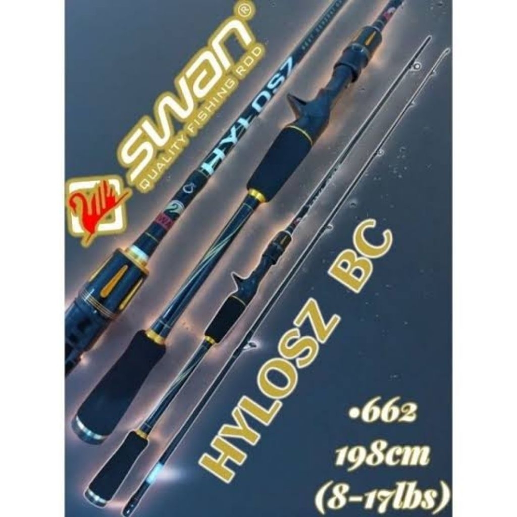 JORAN BC SWAN HYLOSZ (602/662 8-17LB) BAIT CASTING CARBON HOLLOW