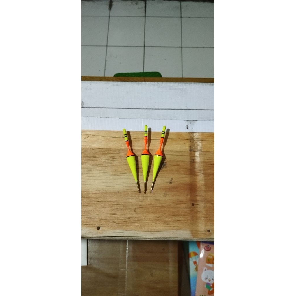 pelampung pancing anti badai 9cm sterofoam padat (ringan)