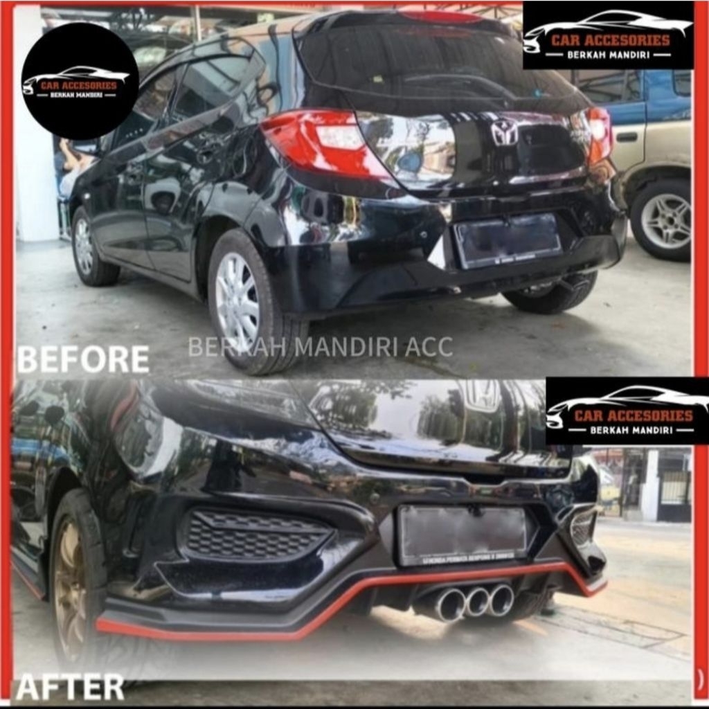 BODYKIT ALL NEW BRIO TYPE R PLASTIK