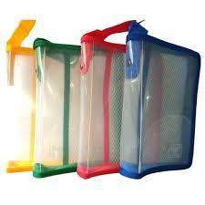 

Map Plastik Resleting Warna / Zipper Bag / Jaring Seleting Kantor & Sekolah Ukuran F4/Folio