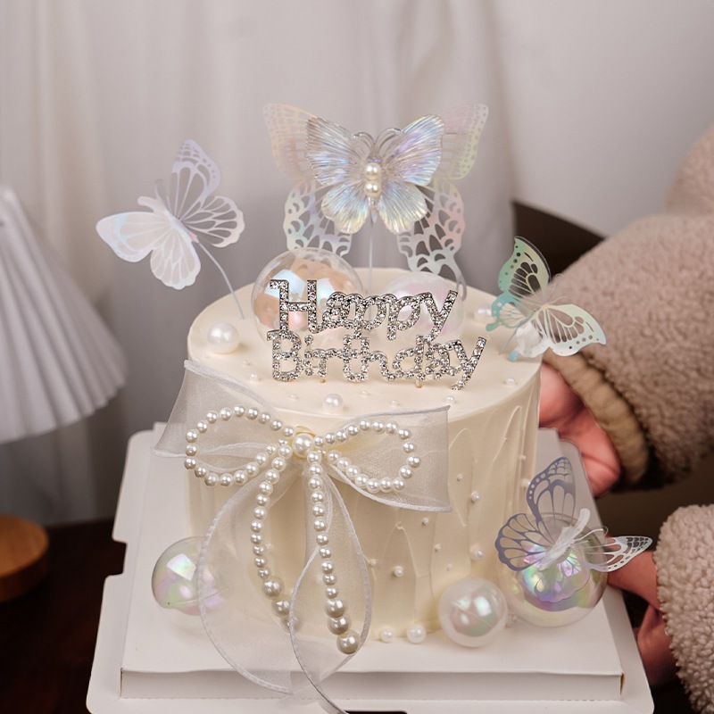 

Dekorasi Kue Pita Mutiara / Cake Pearl Ribbon / Hiasan Bucket Pita Mutiara