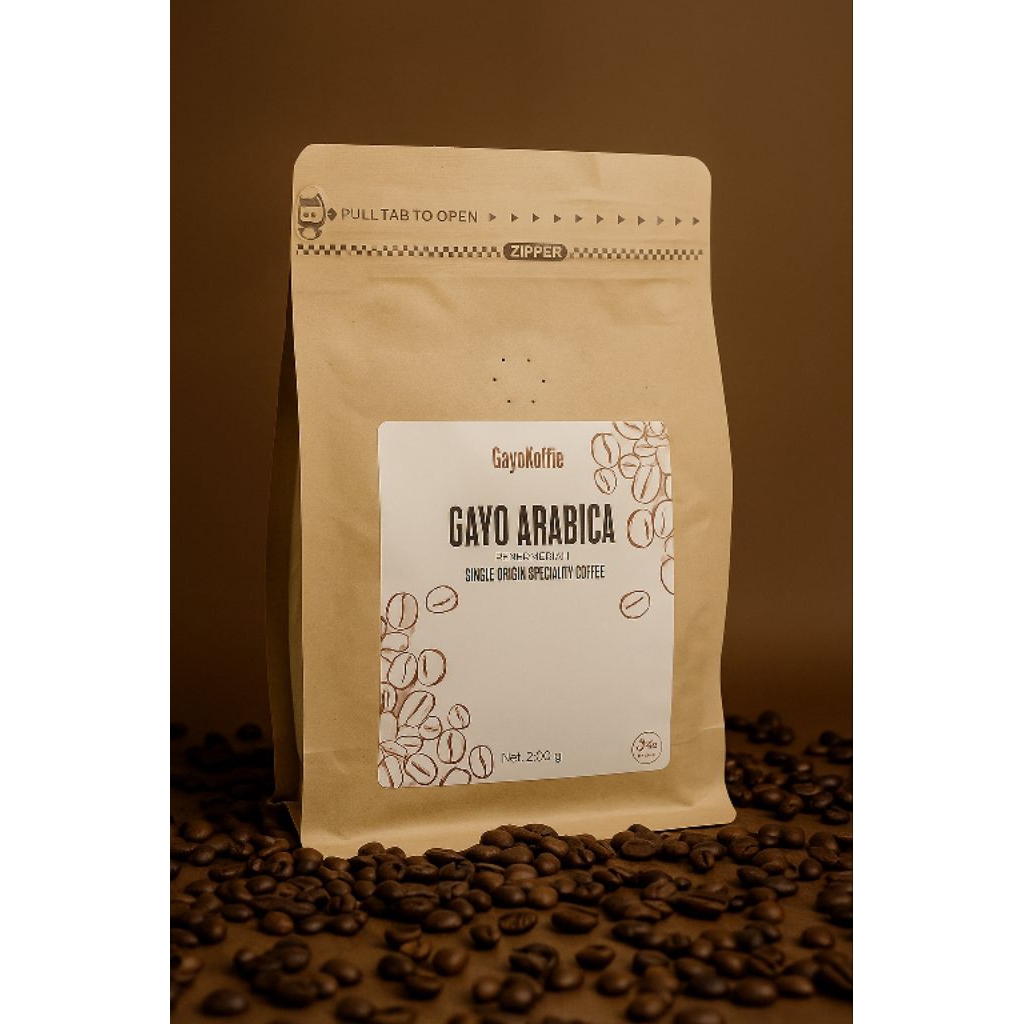 

GayoKoffie Gayo Arabica - Bener Meriah - Single Origin Speciality Coffee 200G