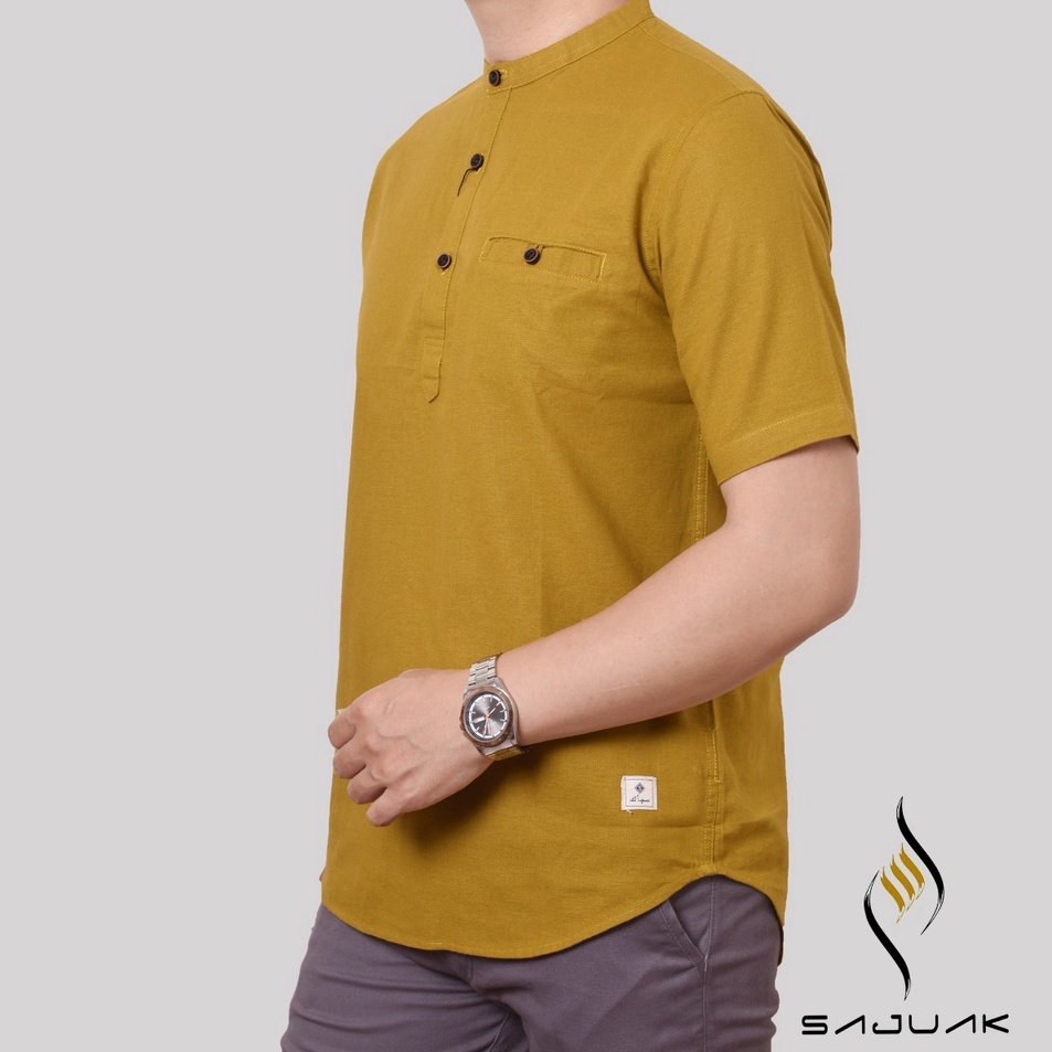 KOKO PENDEK SAJUAK ORIGINAL KOKO MUSLIM WEAR PAKAIAN MUSLIM DEWASA ATASAN DEWASA KEMEJA KOKO PAKISTA