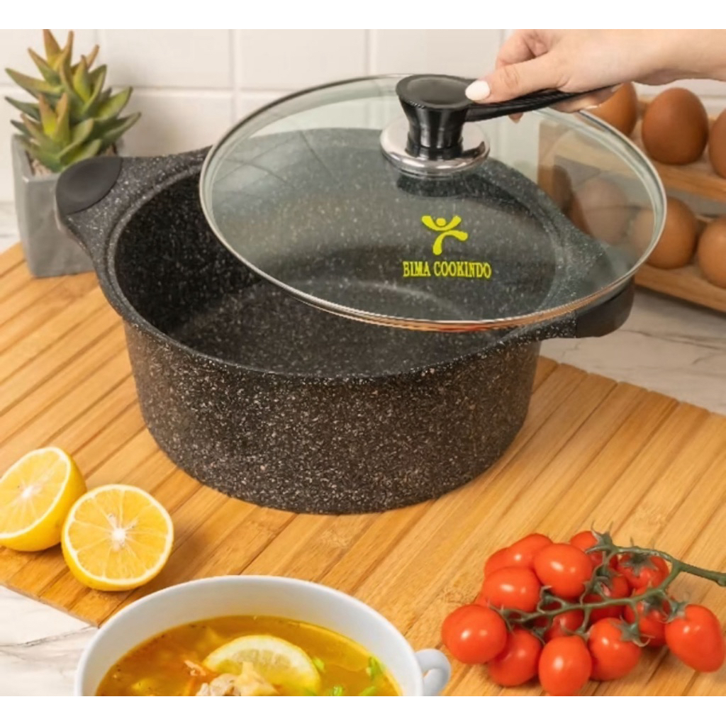 Panci anti lengket ROYAL STOCK POT BIMA COOKINDO EXTRA BONUS