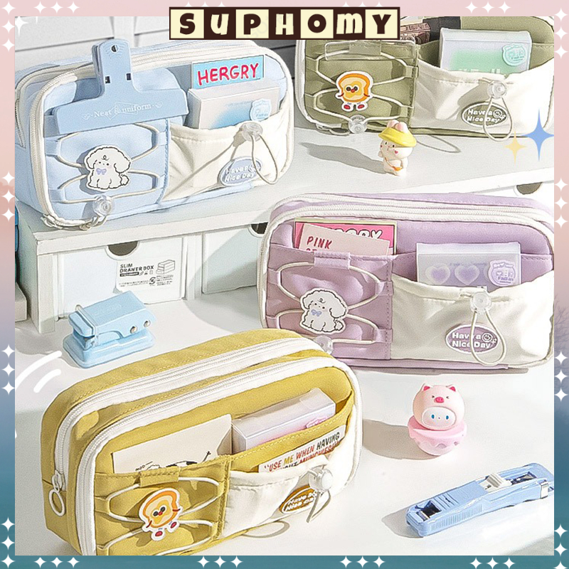 

tempat pensil aesthetic Pencil case Tas PenaTempat Pencil Tas Pensil kotak pencil tempat alat tulis desain lucu