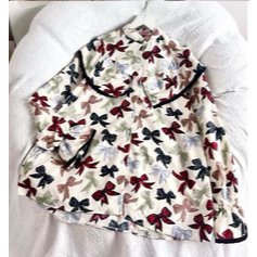 BLOUSE RUFFLE ZOLA -- Blouse Wanita Motif Bunga Ruffle