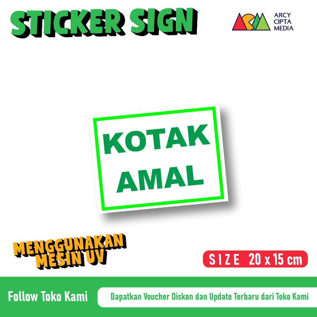 

Stiker Kotak Amal