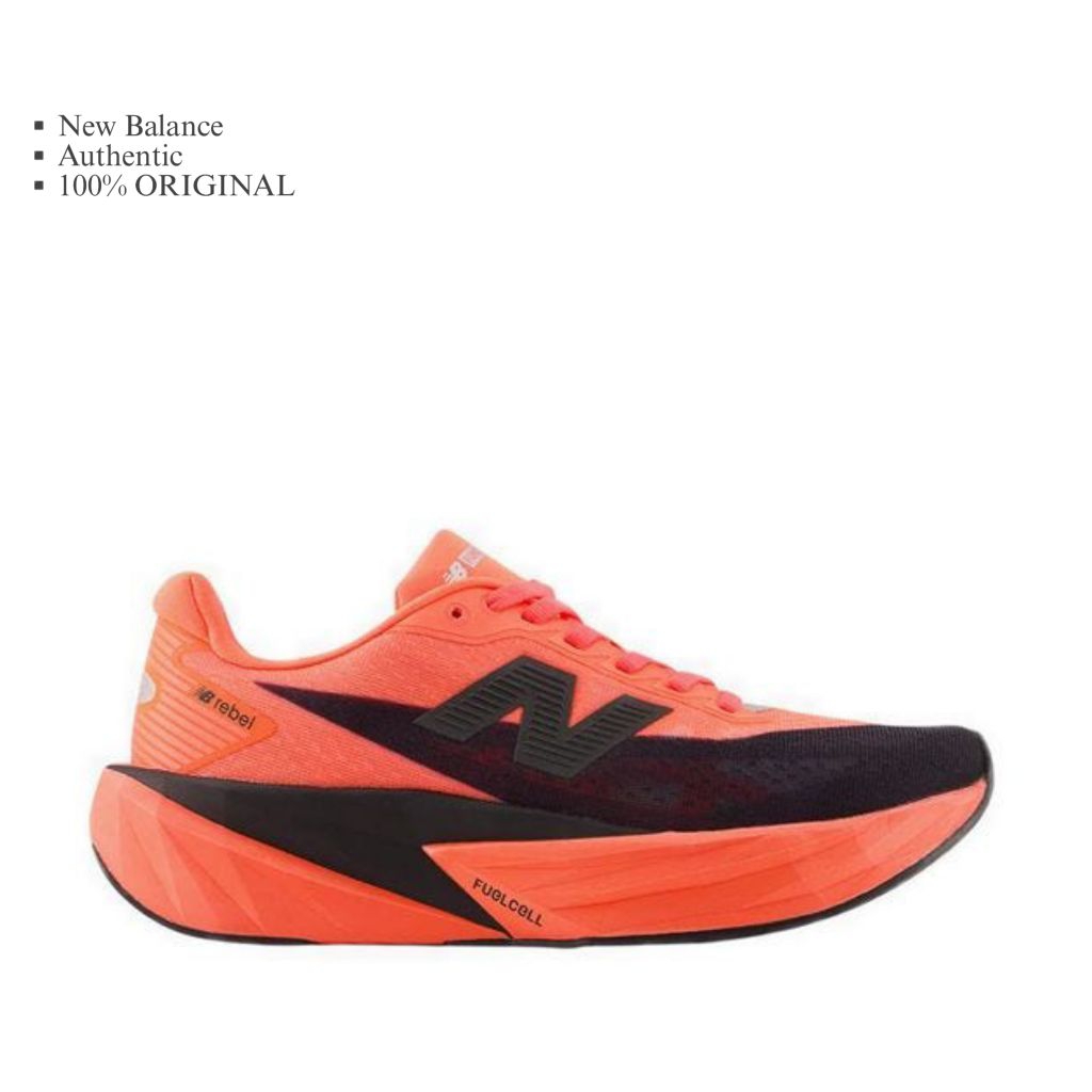NEW BALANCE REBEL V5 Running Red Black Casual Sepatu Pria Original