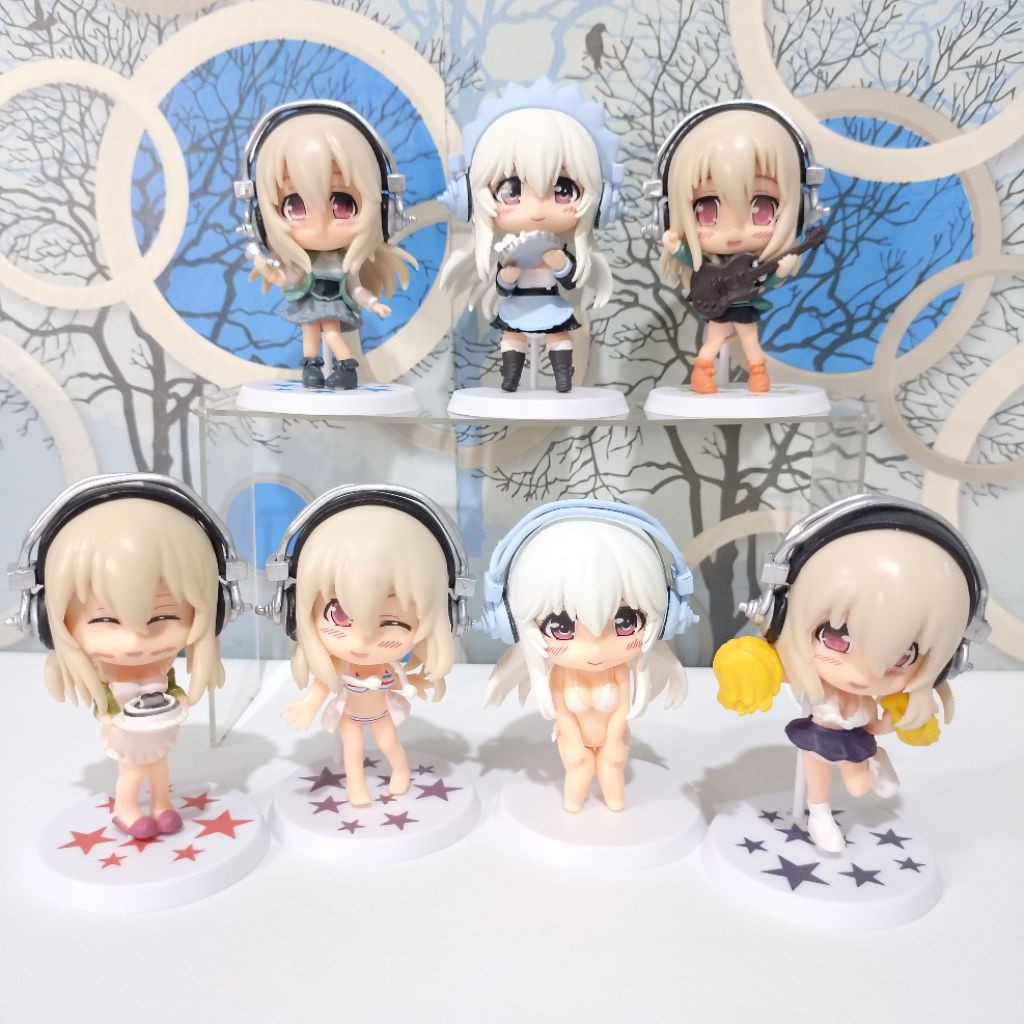 Super sonico figure kawaii chibi non official