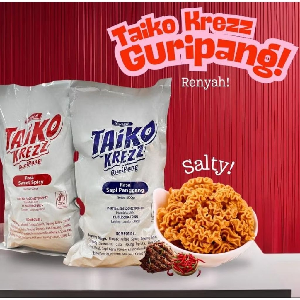 

TAIKO KREZZ KERUPUK VIRAL