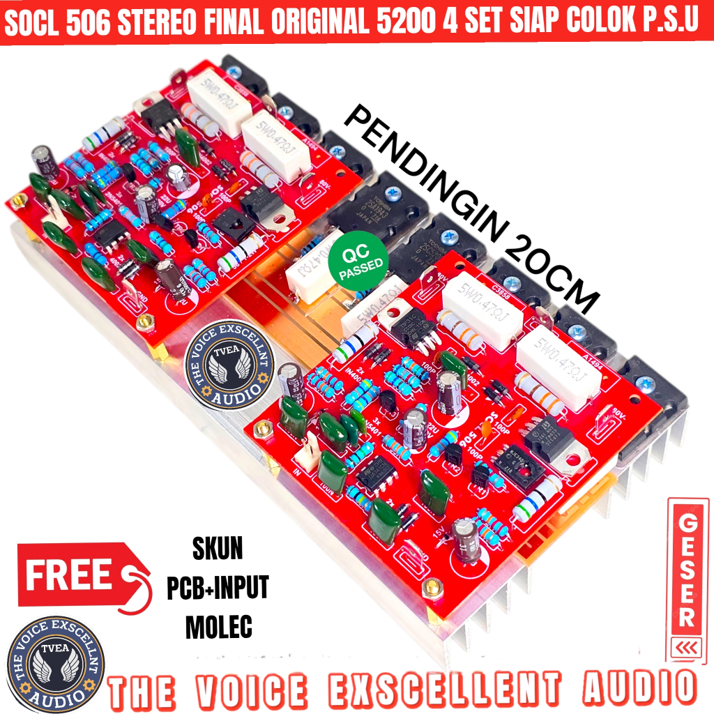 socl 506 stereo plus final toshiba 5200 1943 4 set original