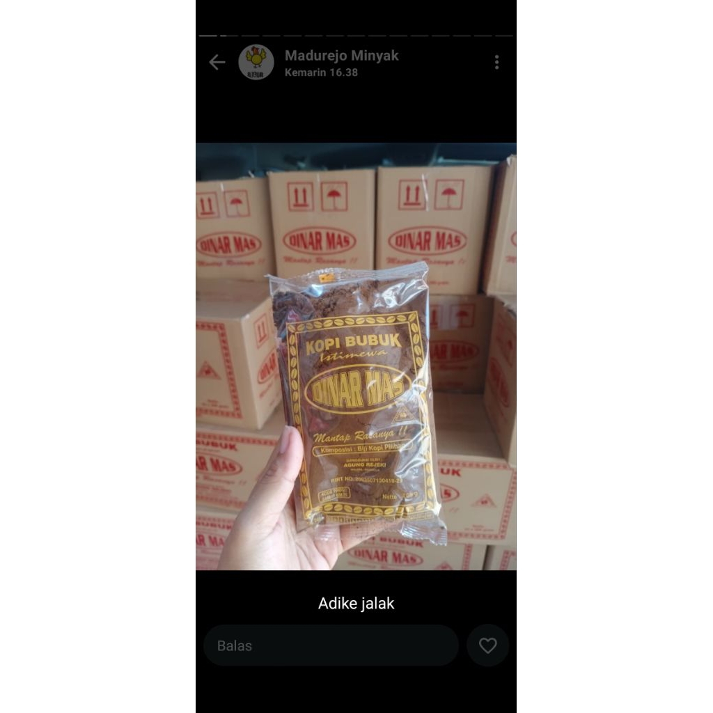 

kopi hitam enak berat 200 gr