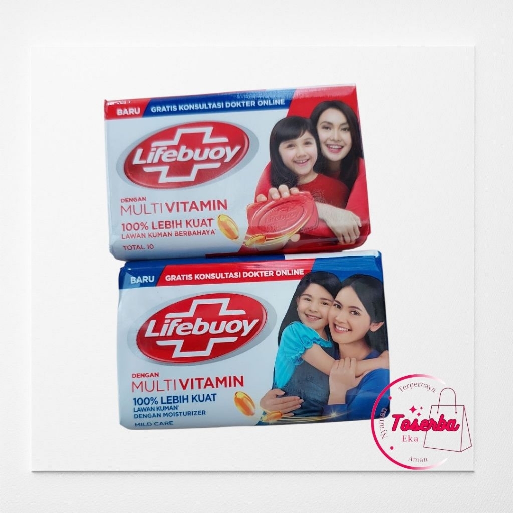 Lifebuoy Bar Soap 75gr | Sabun Mandi Batang Lifebuoy
