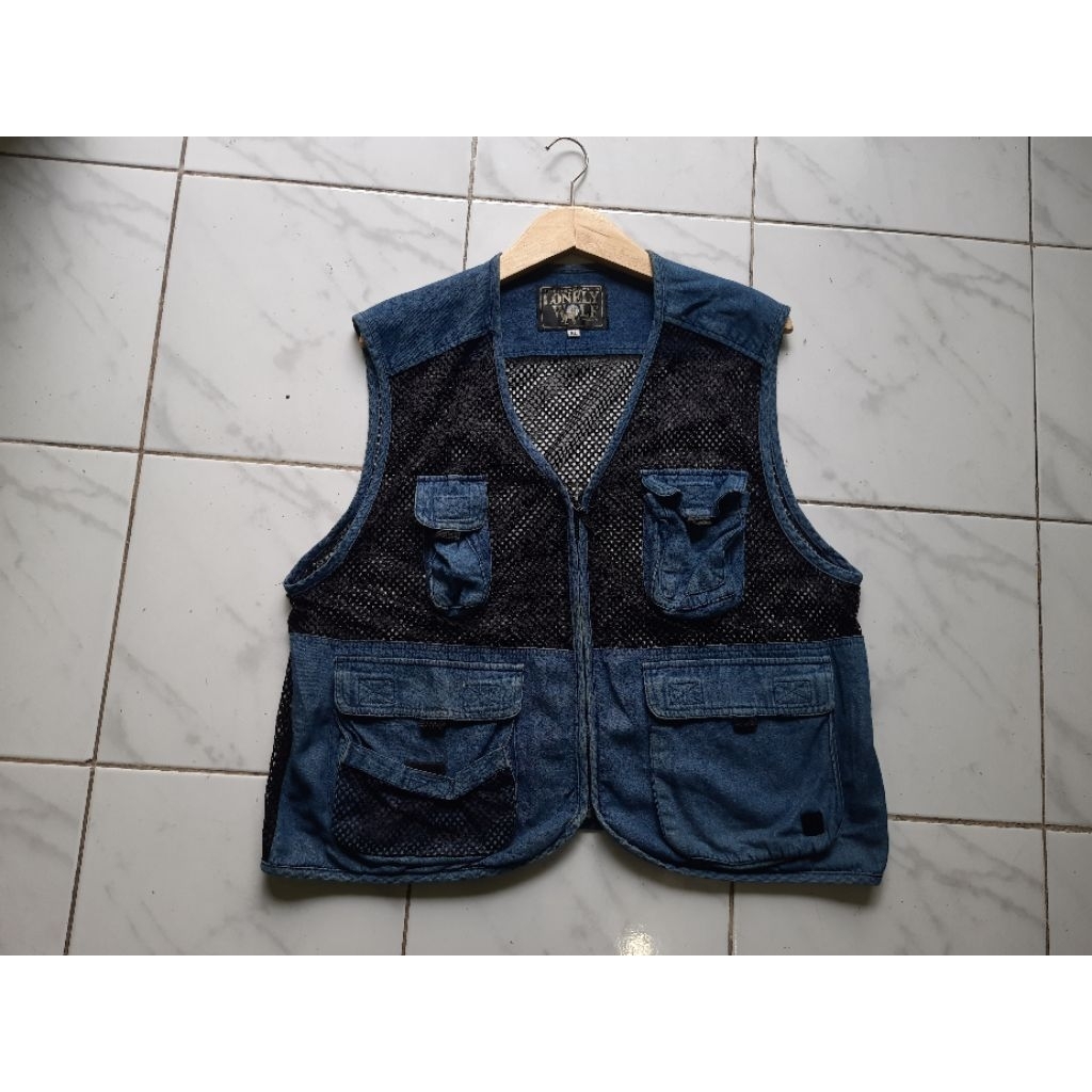 lonely wolf vest jaket