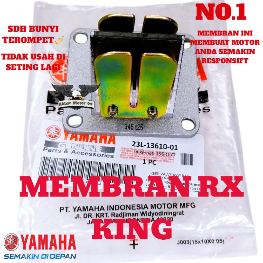 MEMBRAN RX KING RACING KODE PART(23L-13610-01)