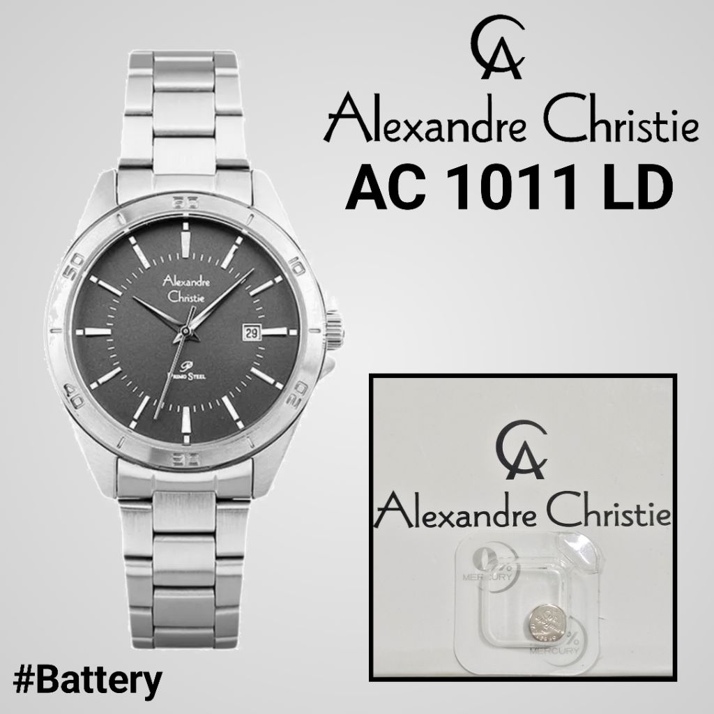Baterai Jam Tangan Alexandre Christie AC 1011 LD