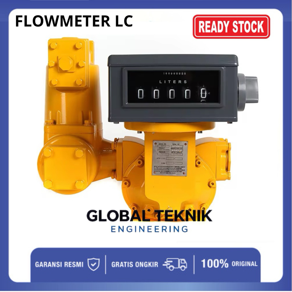 Flow Meter LC 6 IN Flow Meter Minyak Akurasi Tinggi Meteran Solar Minyak