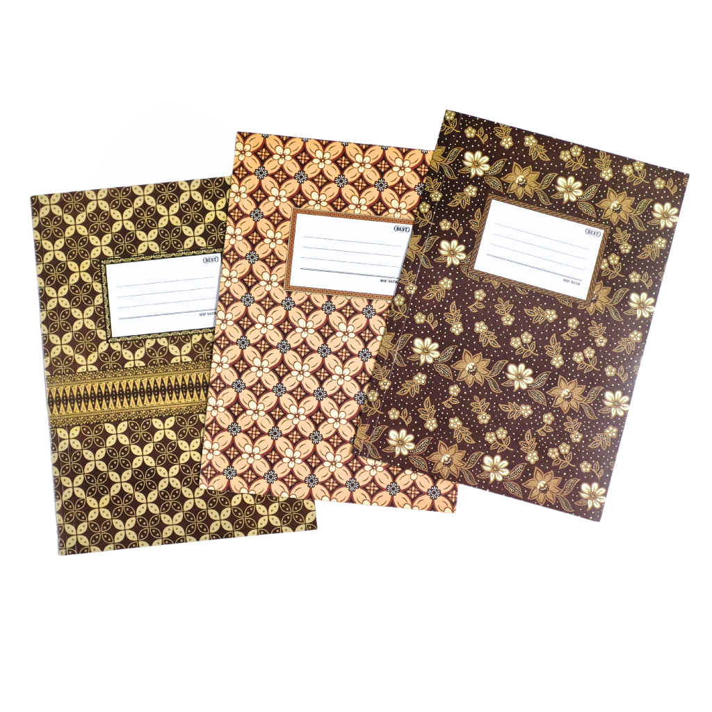 

[1 PAK / 10pcs] Stopmap Batik Bintang Folio FC Map F4