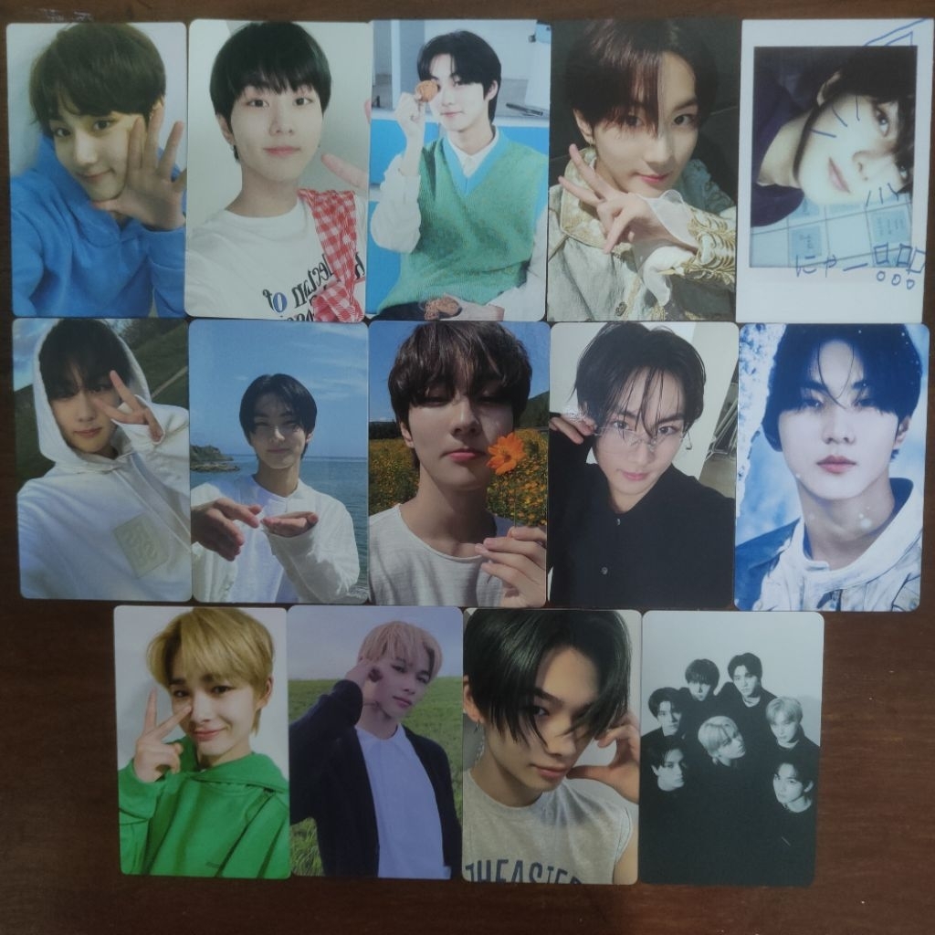 PC PHOTOCARD ENHYPHEN JUNGWON HEESEUNG JAY JAKE SUNGHOON SUNOO NI-KI ORANGE BLOOD DARK BLOOD DAYDREA