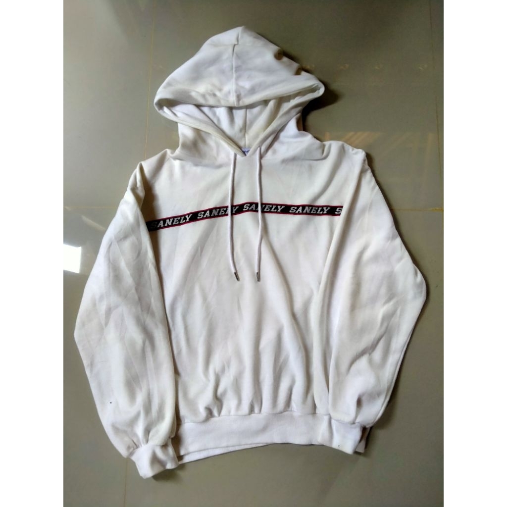 Hoodie Browny putih