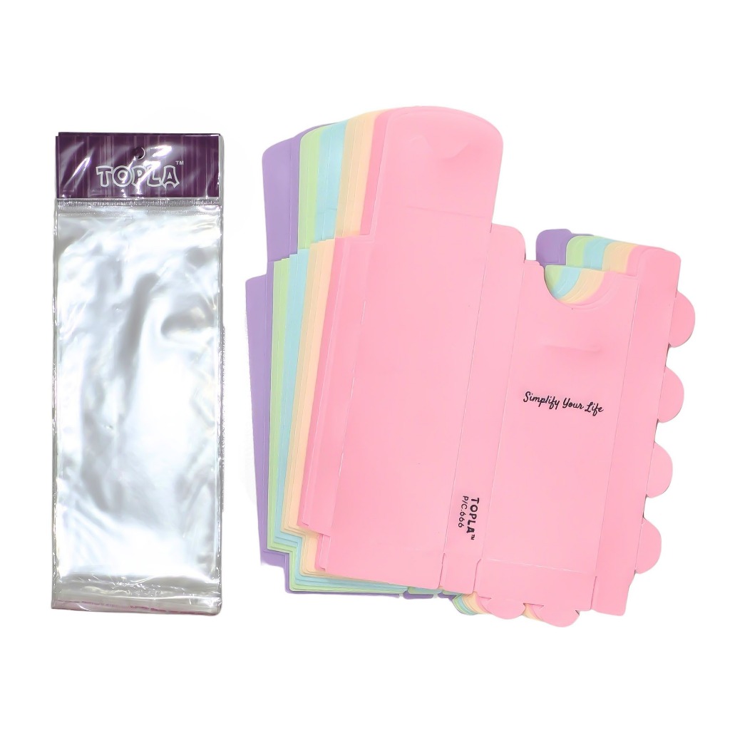 

[1 LSN / 12 Pcs] Pencil Case Topla 666 ( Kotak Pensil Lipat / Rakit )
