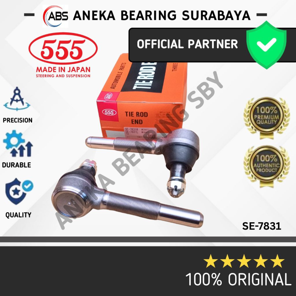 TIE ROD SET PS125 CANTER HDX FE83 SE-7831 555 JAPAN MK-997628/629