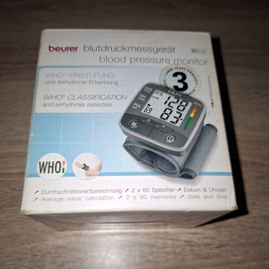 BEURER MEDICAL blood pressure monitor