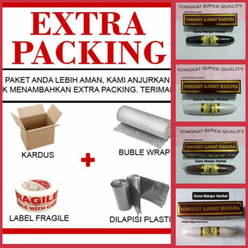 

KHUSUS PRODUK EXTRA PACKING