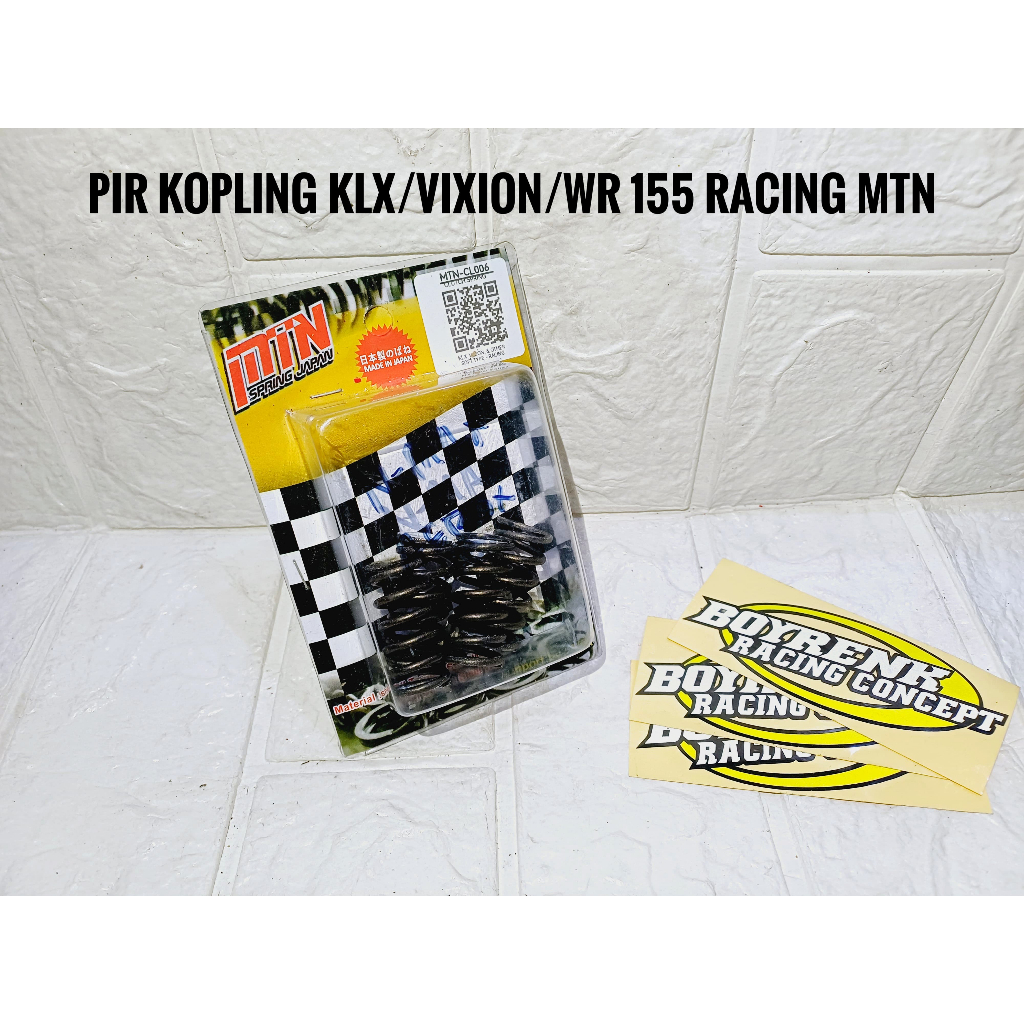 PER KLEP RACING N MAX AEROX VESPA MTN JAPAN SPRING MTN-VL-006 ORIGINAL~BOYRENK RACING