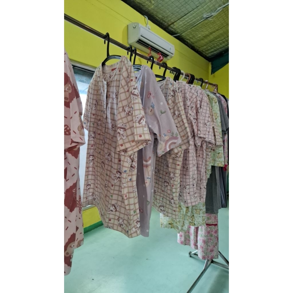 baby doll bahan katun produk lokal