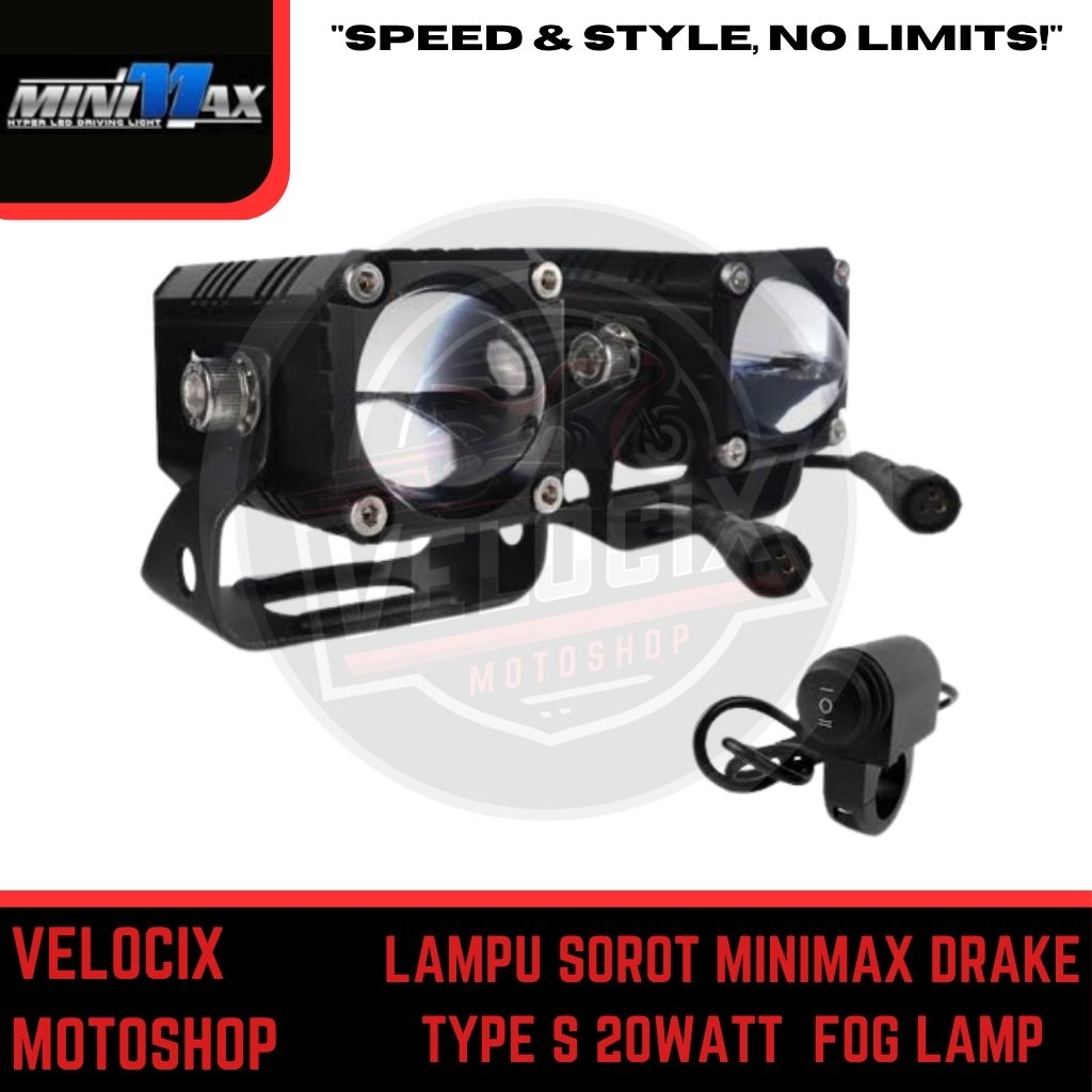 LAMPU SOROT MINIMAX DRAKE TYPE S 20 WATT