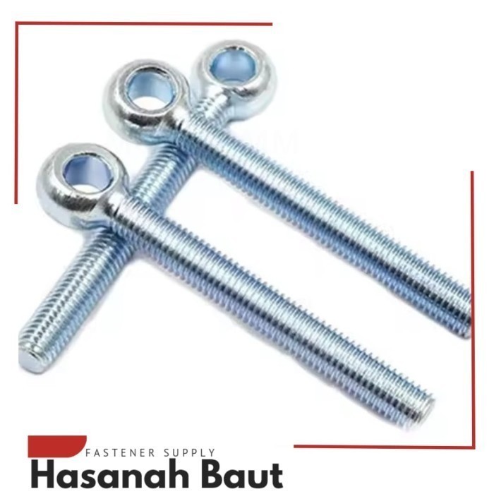 Lifting Eye Bolt M8x80MM Galvanis