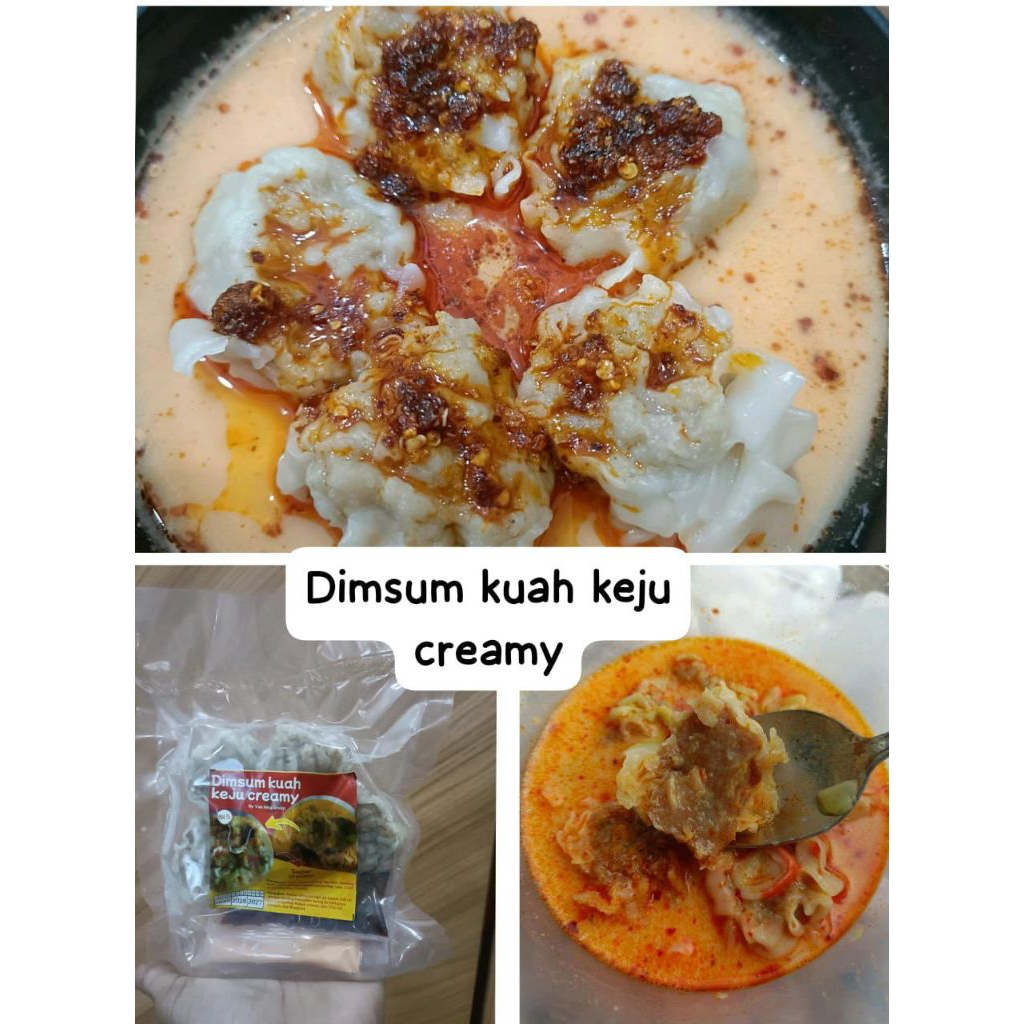

dimsum kuah keju creamy by yuck ning
