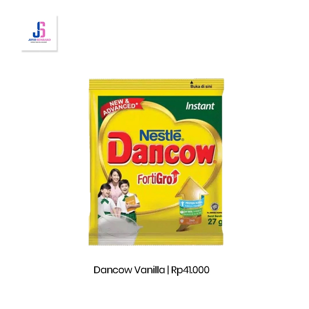 

Nestle Dancow Vanilla Instant FortiGro 27g