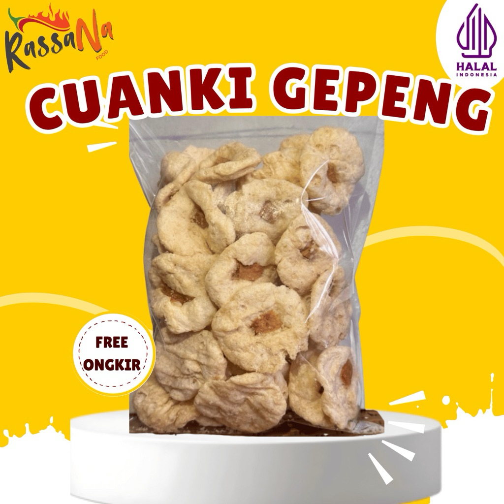 

Cuanki Gepeng Cuanki Bulat Batagor Bulat Kering 50 Biji