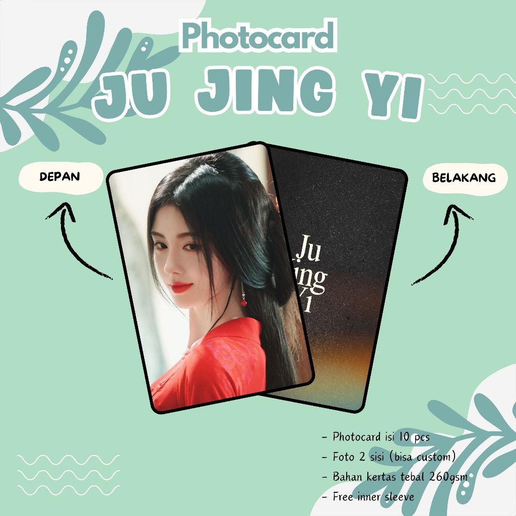 (10 PCS) PHOTOCARDS JU JING YI