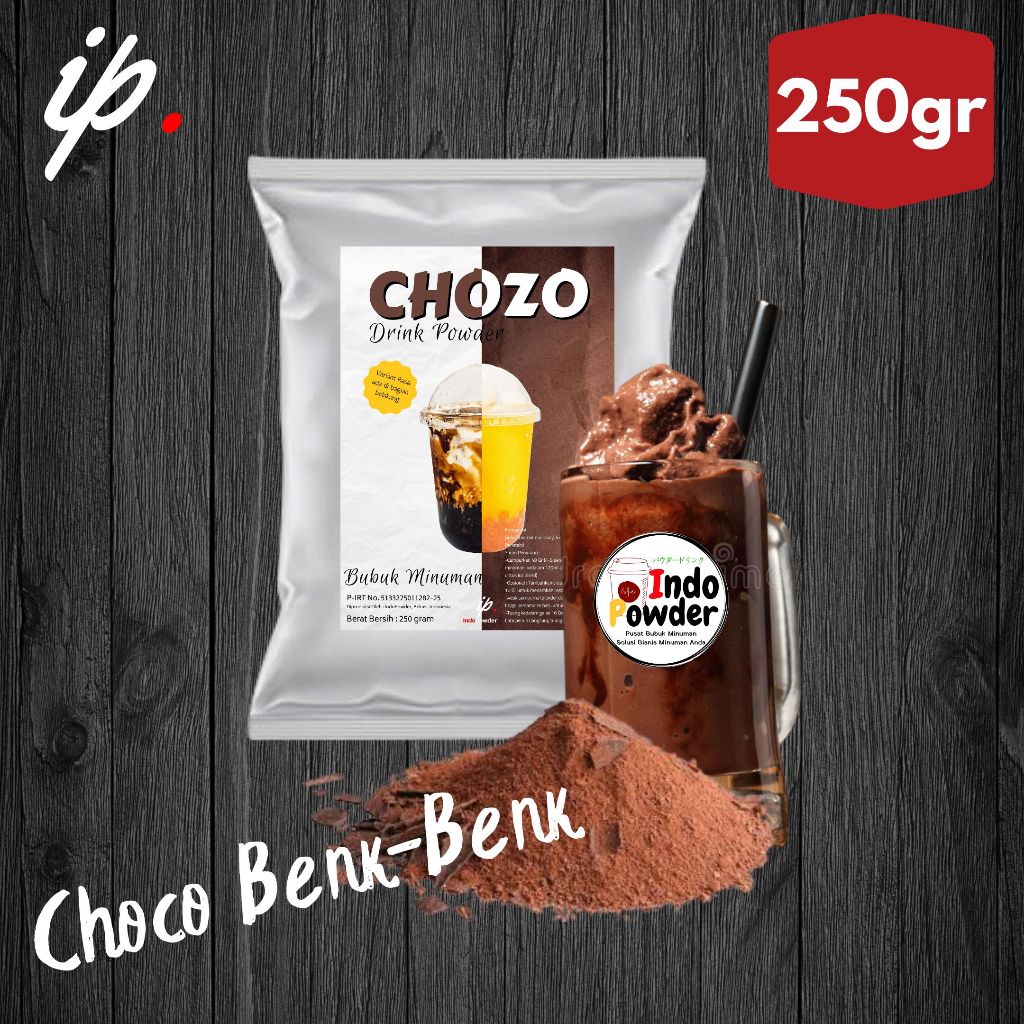 

IP Jakarta - Bubuk CHOCO BENK BENK 250gr untuk Cafe, Waralaba, Resto dan Usaha Minuman Kekinian