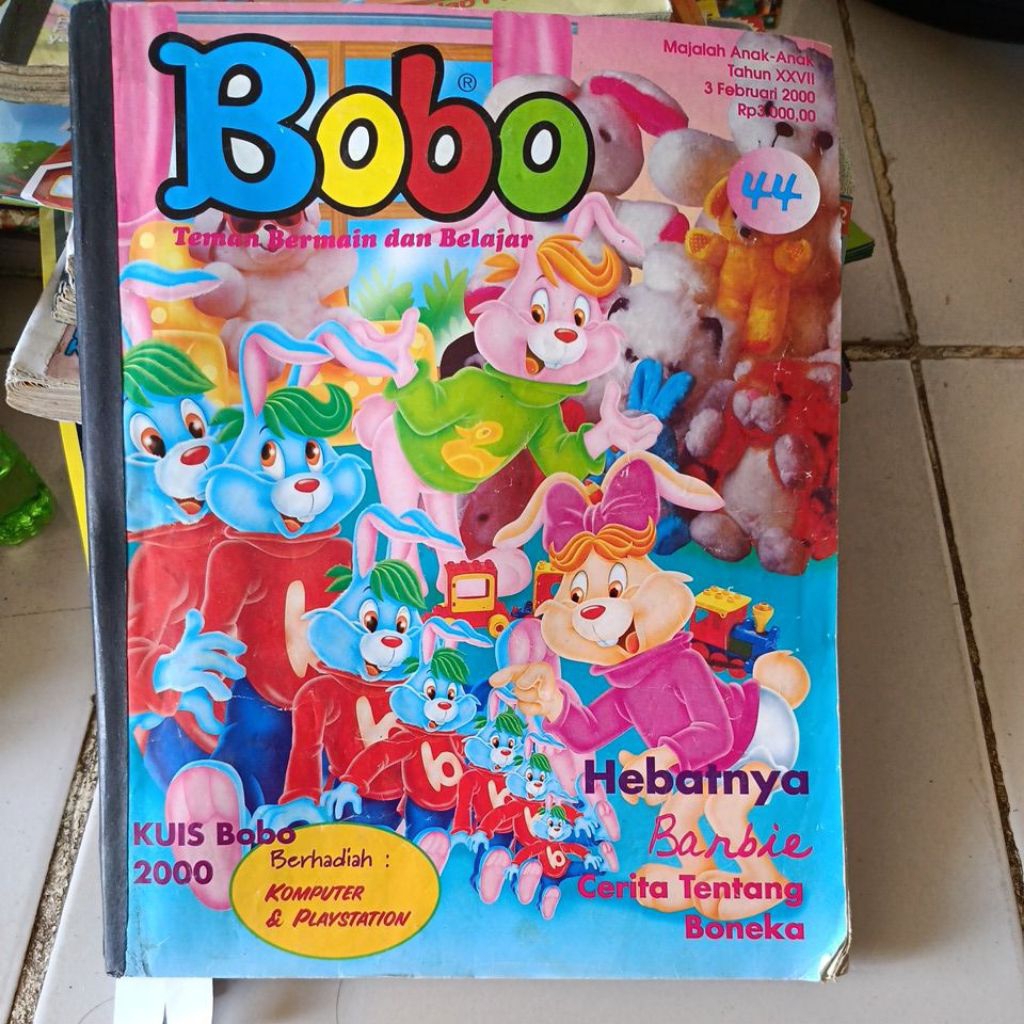 Bundel lakban isi 6 majalah Bobo (44_2000)