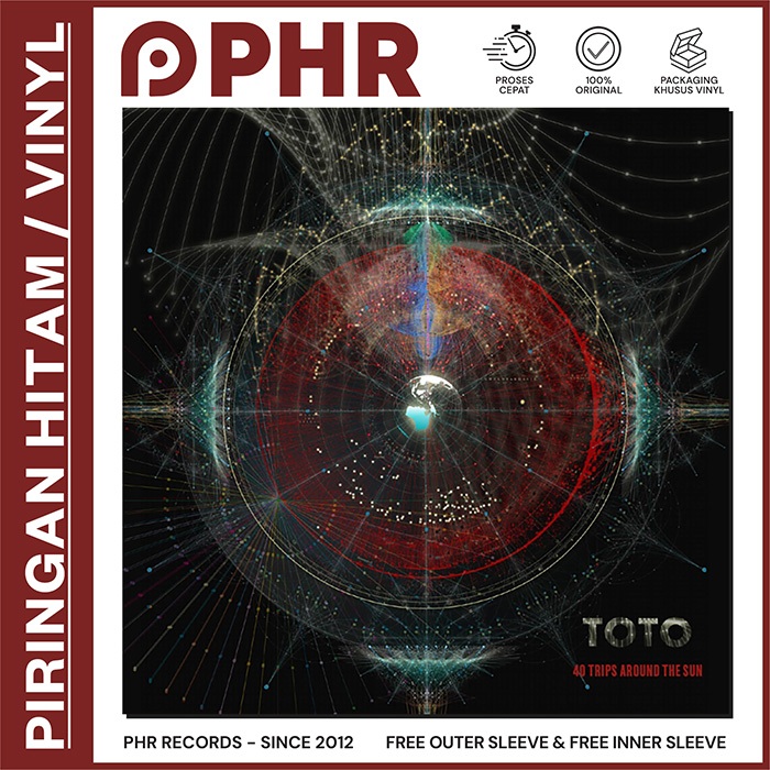 Vinyl TOTO - 40 Trips Around The Sun [Piringan Hitam/LP/PH]