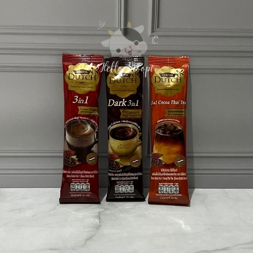 

COCOA DUTCH 3 in 1 Cocoa Powder Lower Sugar / Dark Cocoa Powder (110 gram)