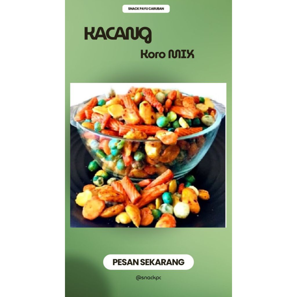 

kacang koro mix / campur