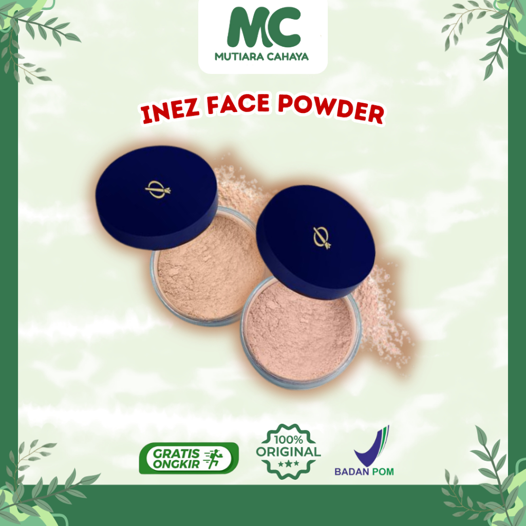 MC Official - Inez Face Powder | Inez Bedak Tabur - Inez Bedak