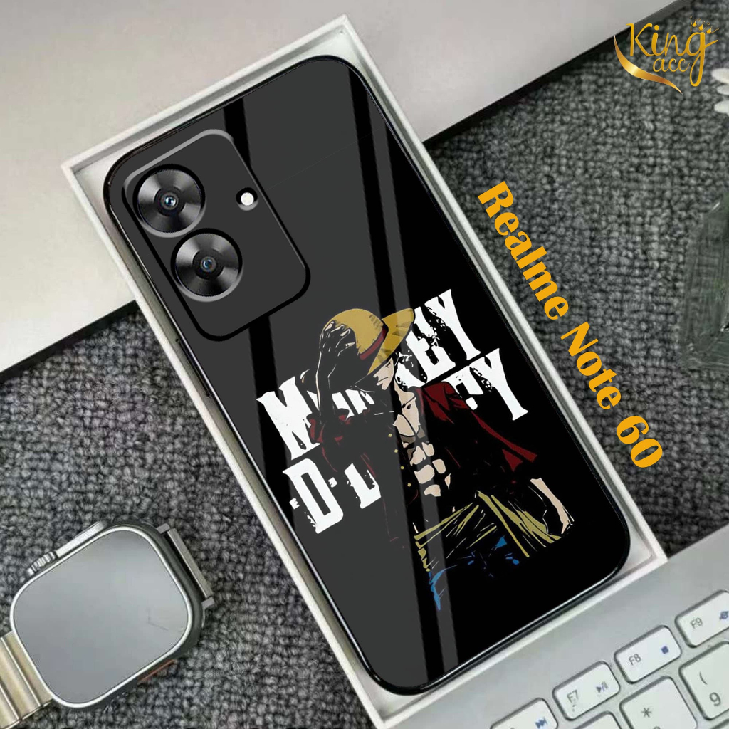 Case Hp Glass Kilau For REALME NOTE 60 - Casing Hp REALME NOTE 60 - K33