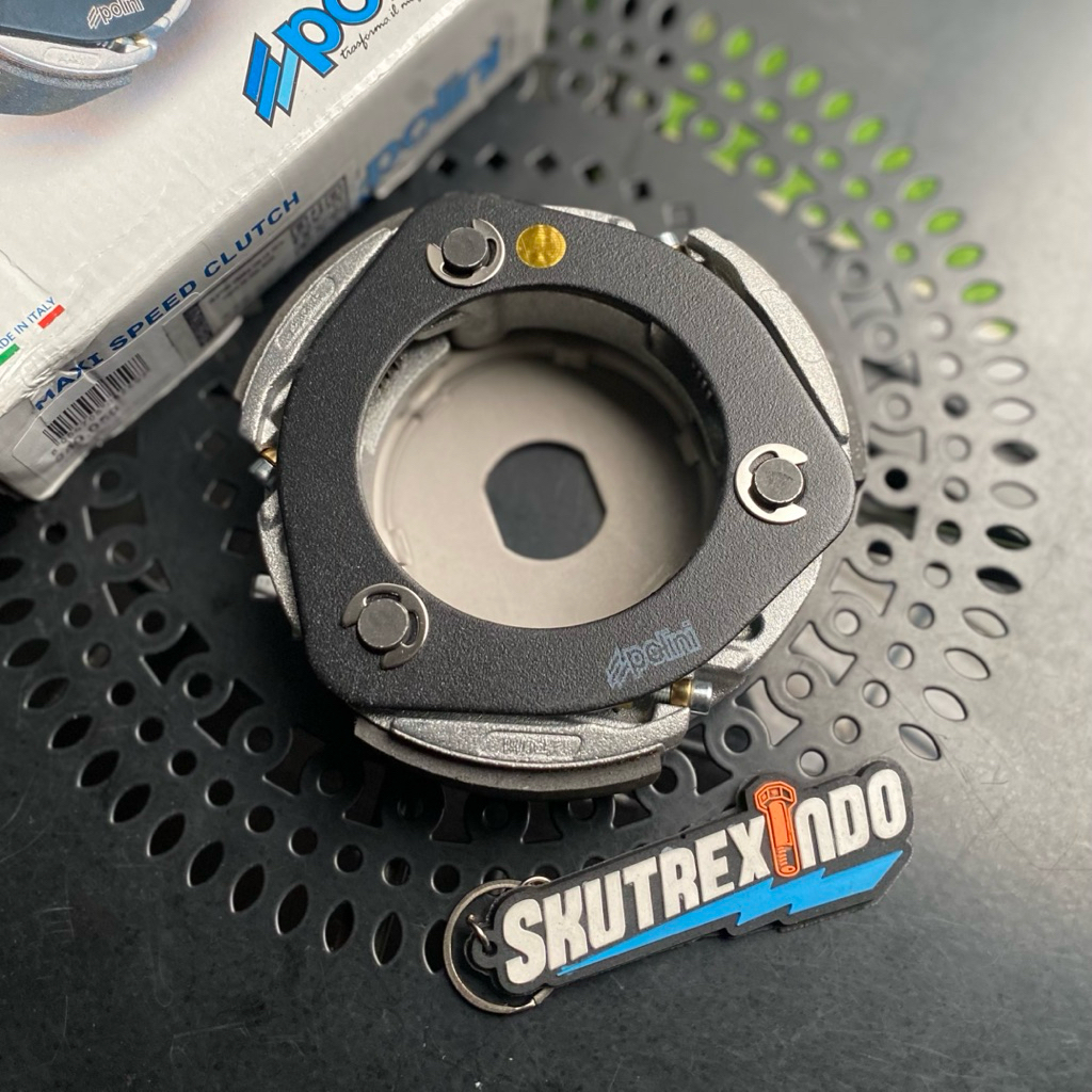 Kopling Kampas Ganda POLINI Vespa S LX 125cc 3V Iget GTS 150cc Iget 4V