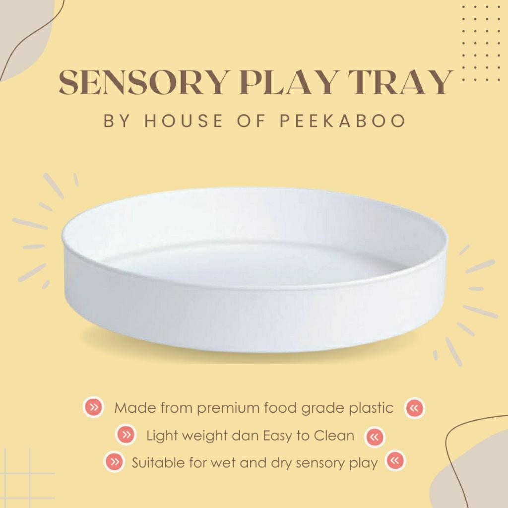 SENSORY PLAY TRAY | Sensory Bin | Sensory Tray | Nampan Sensory Play