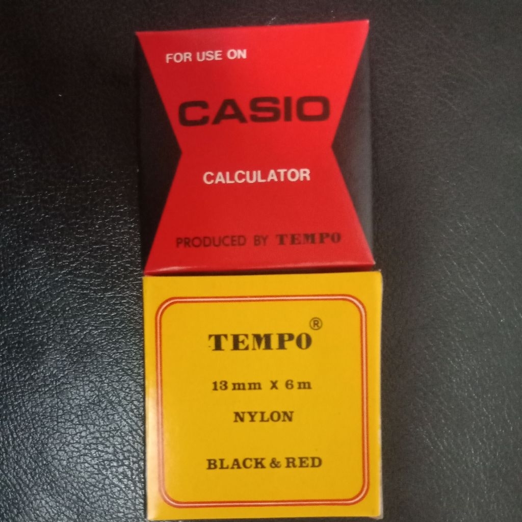 

pita kalkulator Casio merk TEmpo