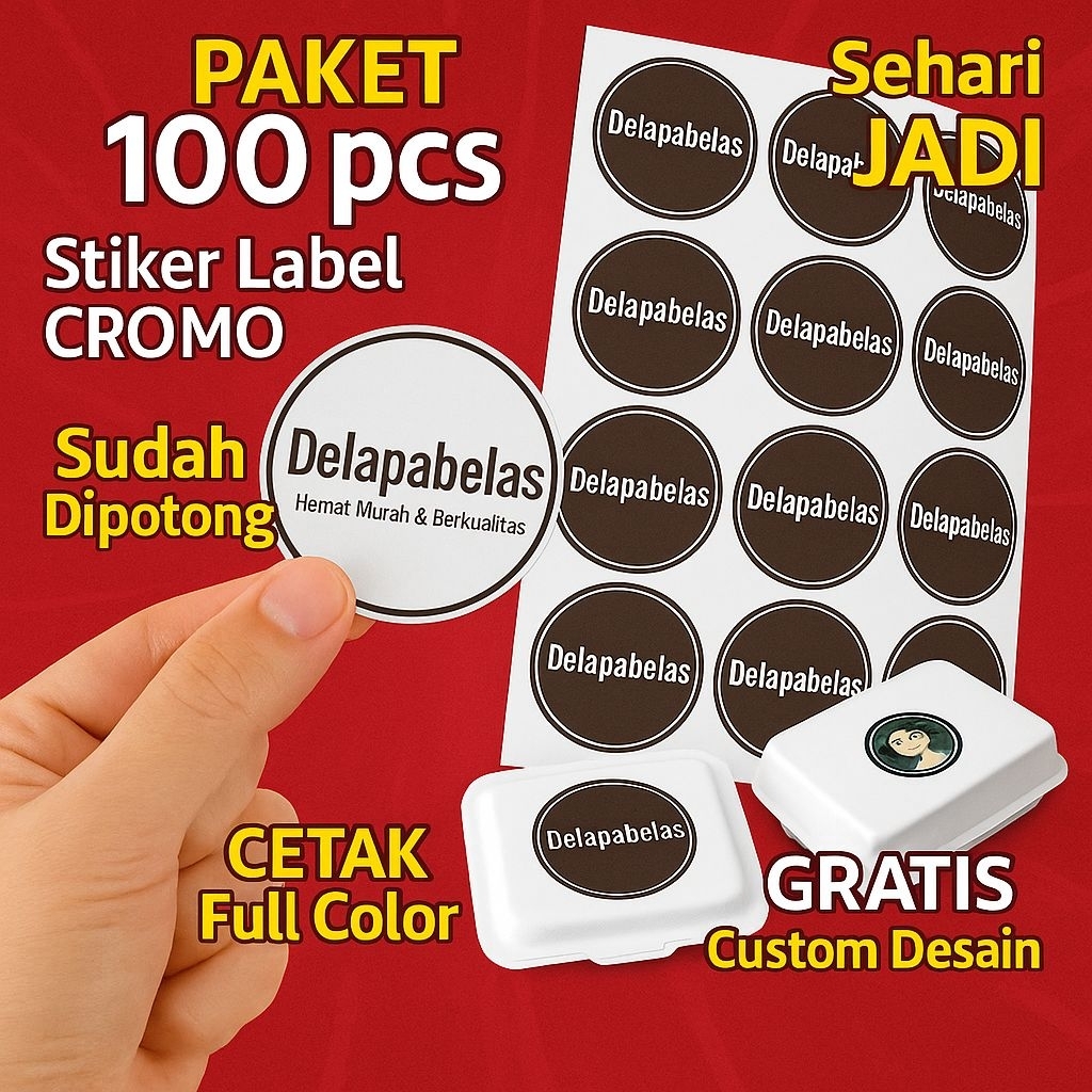 

Stiker Label Kemasan Makanan
