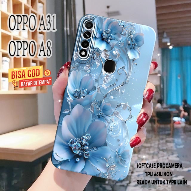 Case Pro Camera OPPO A31 / OPPO A8 2020 A33 A32 A53 - Casing Lentur - Softcase Pelindung Ponsel Moti