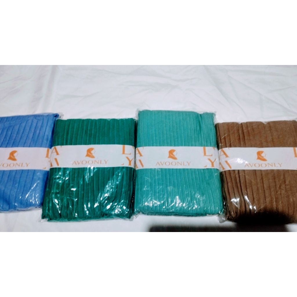 JILBAB / KERUDUNG PASHMINA PLISKET  WARNA RANDOM