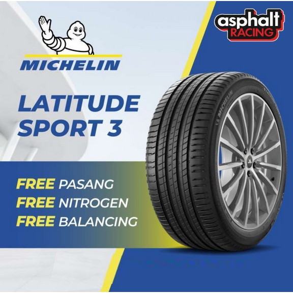 BAN MOBIL IMPORT UKURAN 265 45 R20 MEREK MICHELIN LATITUDE PILOT 3 RING 20 265/45